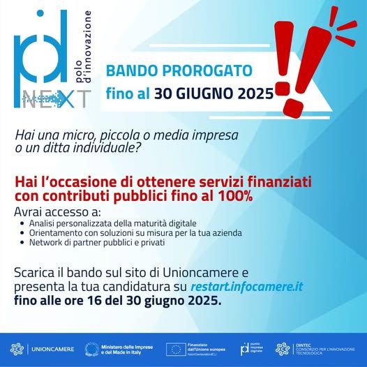 PID NEXT 2025 servizi